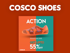 Cosco Shoes Social Media Post Template