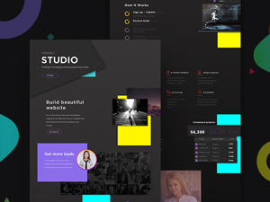 Creative Studio Website Template
