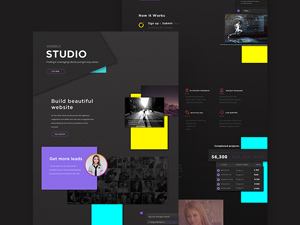 Creative Studio Website Template
