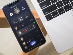 CS:GO eSports App UI Design