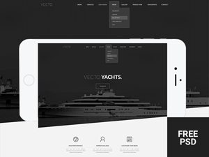 Vecto – Minimal Portfolio Template