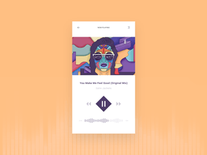 Music Player UI Concept