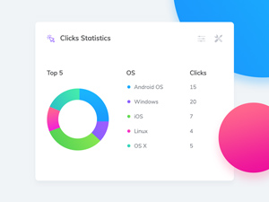 Advertising Report & Click Statistics