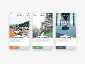 Get Started UI Screens