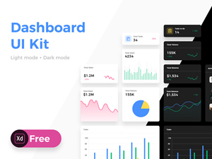 Adobe Xd Dashboard UI Kit