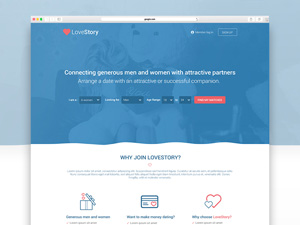 Dating Website Theme