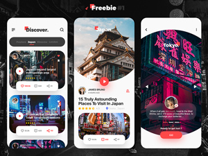 Descover App For Adobe Xd