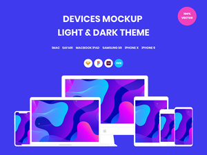 Devices Vector Mockup
