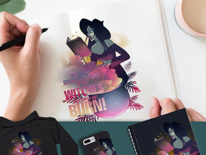 Stickers Mockup