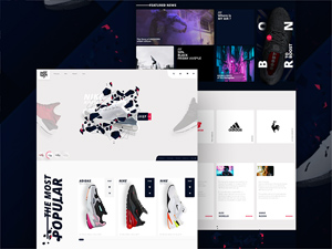 E-Commerce UI Kit For Adobe Xd