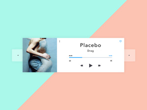 Flat Music Player
