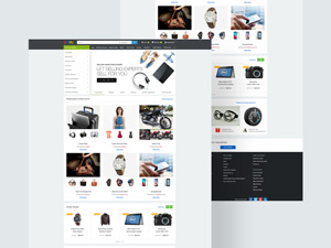 Ebay Landing Page Template