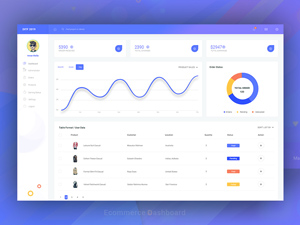 Ecommerce Dashboard Template