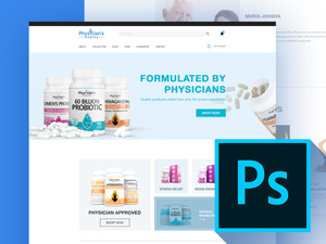 Ecommerce Webdesign Template