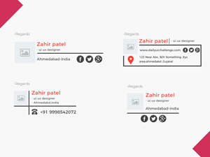 Email Signature Template