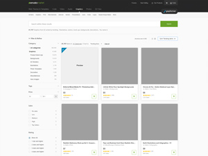 Envato Market & Graphicriver Preview Template