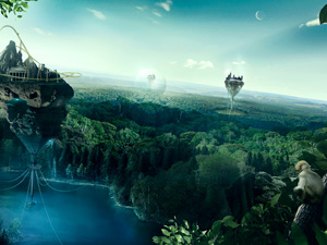 Equilibrium Matte Painting