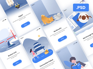 Error & Empty Illustrations