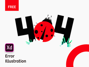Adobe Xd Error Illustration