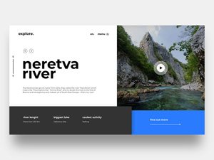 Explore Website Template