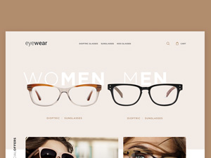 Eyewear Ecommerce Template