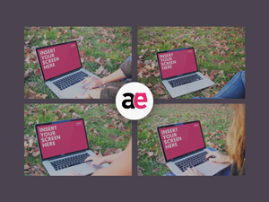4 MacBook Mockups