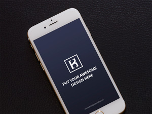 Realistic iPhone 6 Mockup