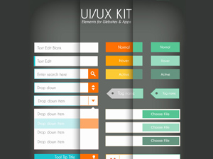 UI/UX Flat design