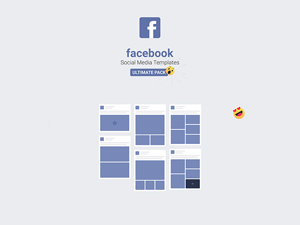 Facebook Mockups – Social Media Templates 2018