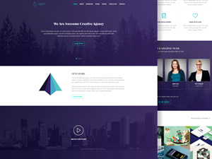 Tajam Agency Template