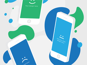 Static Flat Mockups
