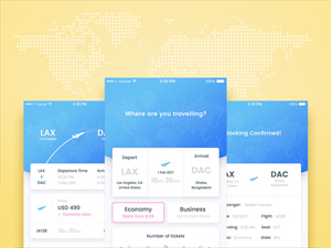 Flight Booking App Concept