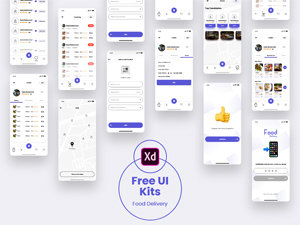Adobe Xd Food Delivery UI Kit