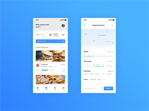 Food iOS App Design