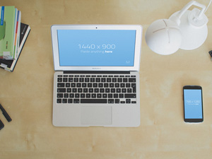 3 Macbook Mockups
