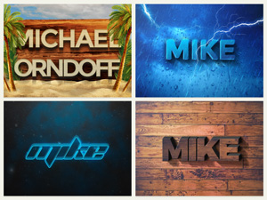 3D Text Effects Bundle