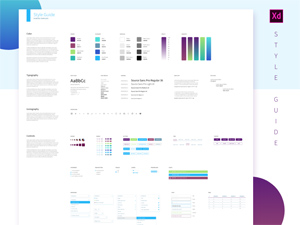 Free Adobe XD Styleguide