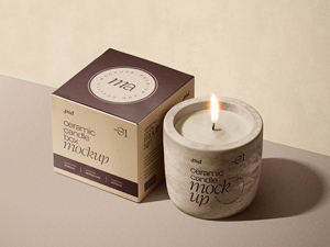Candle Mockup