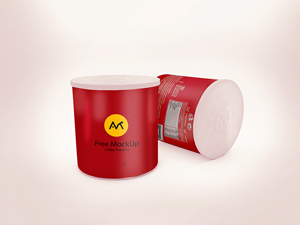 Can of Chips Mockup