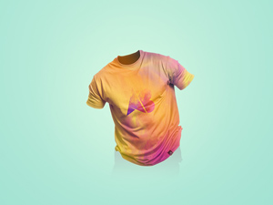 Free Clean T-shirt Mockup