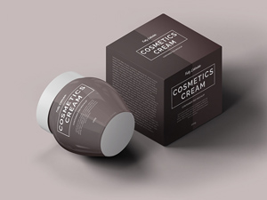 Cosmetics Cream Container Mockup