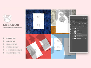 Creador – Scene Creator Mockup Kit