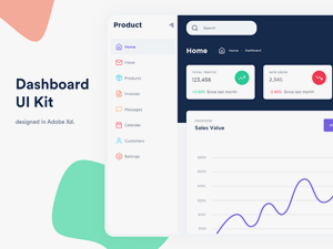 Adobe Xd Dashboard UI Kit