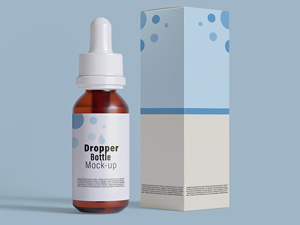 Dropper Bottle Mockup