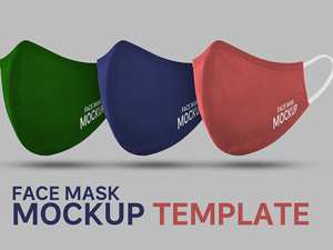 Face Mask Mockup