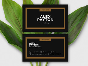 Minimalistic Business Card Template