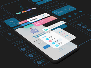 Financial UI Kit For Adobe XD