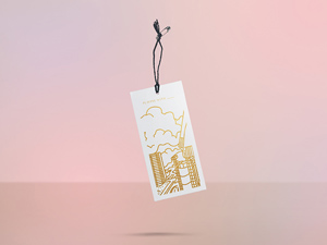 Clothing Tag Mockup