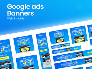 Google Ad Banners For Web & Mobile