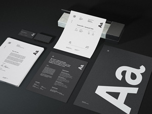 Granite Stationary Mockup Bundle